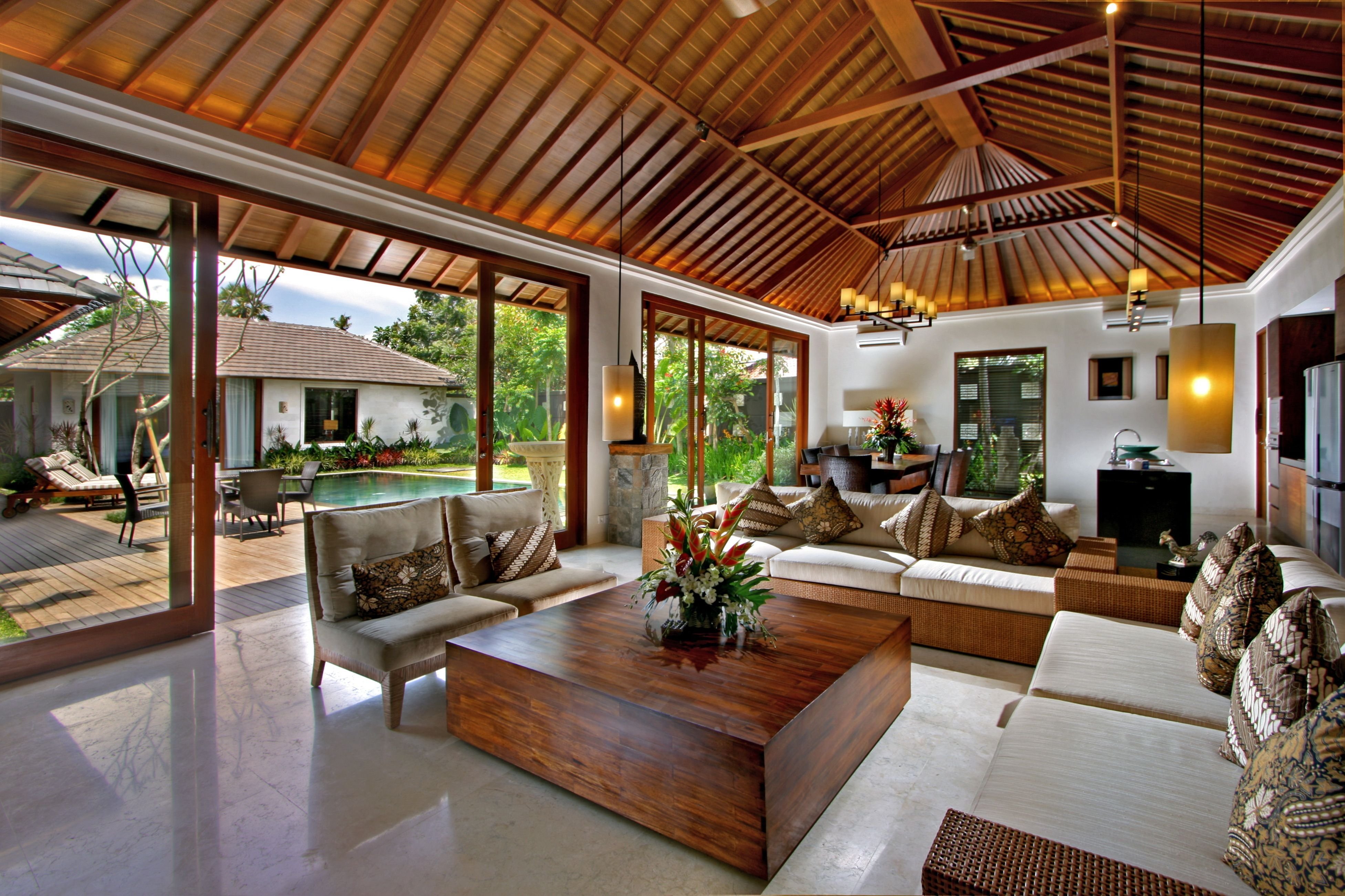 Лучшие идеальный дом. Тропический стиль в интерьере. Современная вилла. Стили домов. Красивый интерьер.