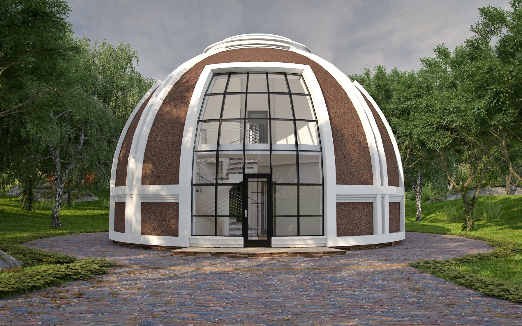 Фото округлое. Купольный стратодезический купол. Дом-сфера купольный Добросфера. Стратодезический купольный дом. Купольный дом архитектора Гребнева.