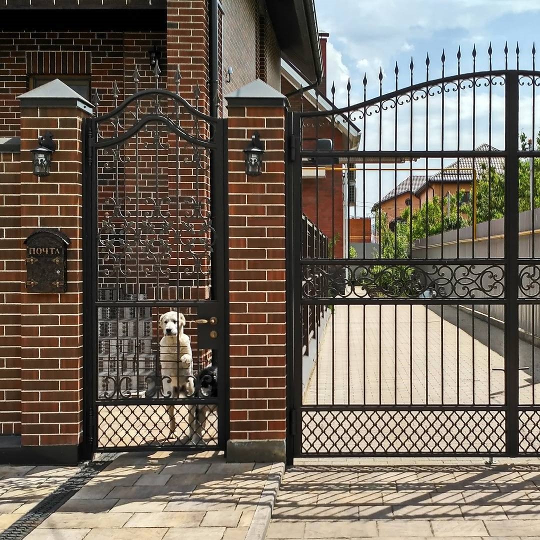 Открой ворота во двор. Красивый забор с воротами. Ворота для частного дома. Ворота с забором в частном доме. Калитка в частный дом.