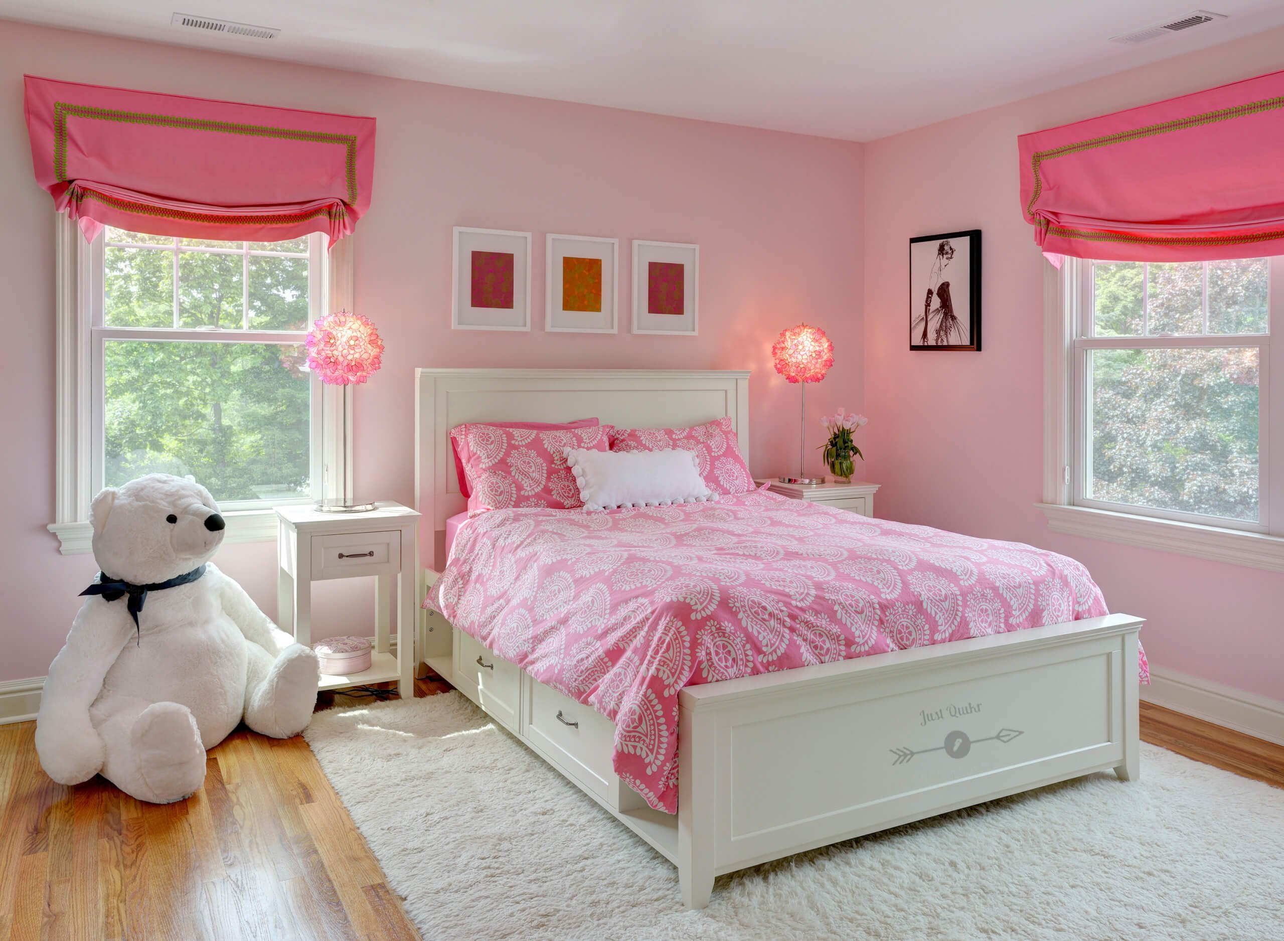 Спальня в розовых тонах. Комната для девочки. Розовая спальня для девочки. Спальня для девочки в розовых тонах. Розовая комната для девочки.
