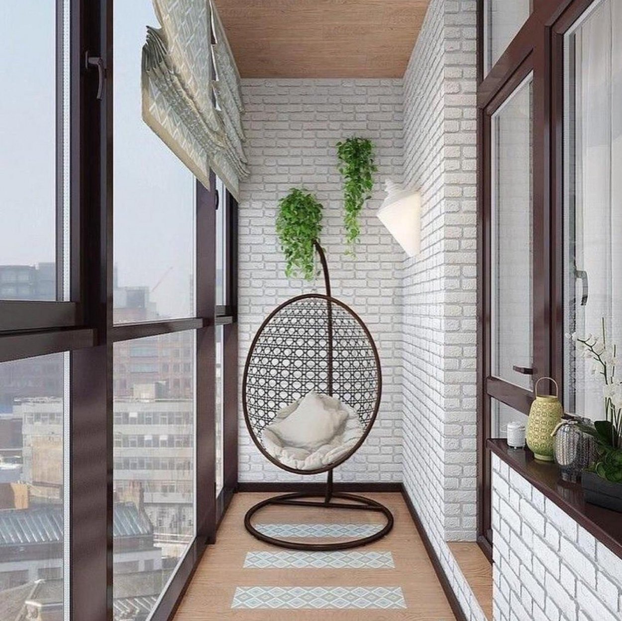 Балкон в японском стиле