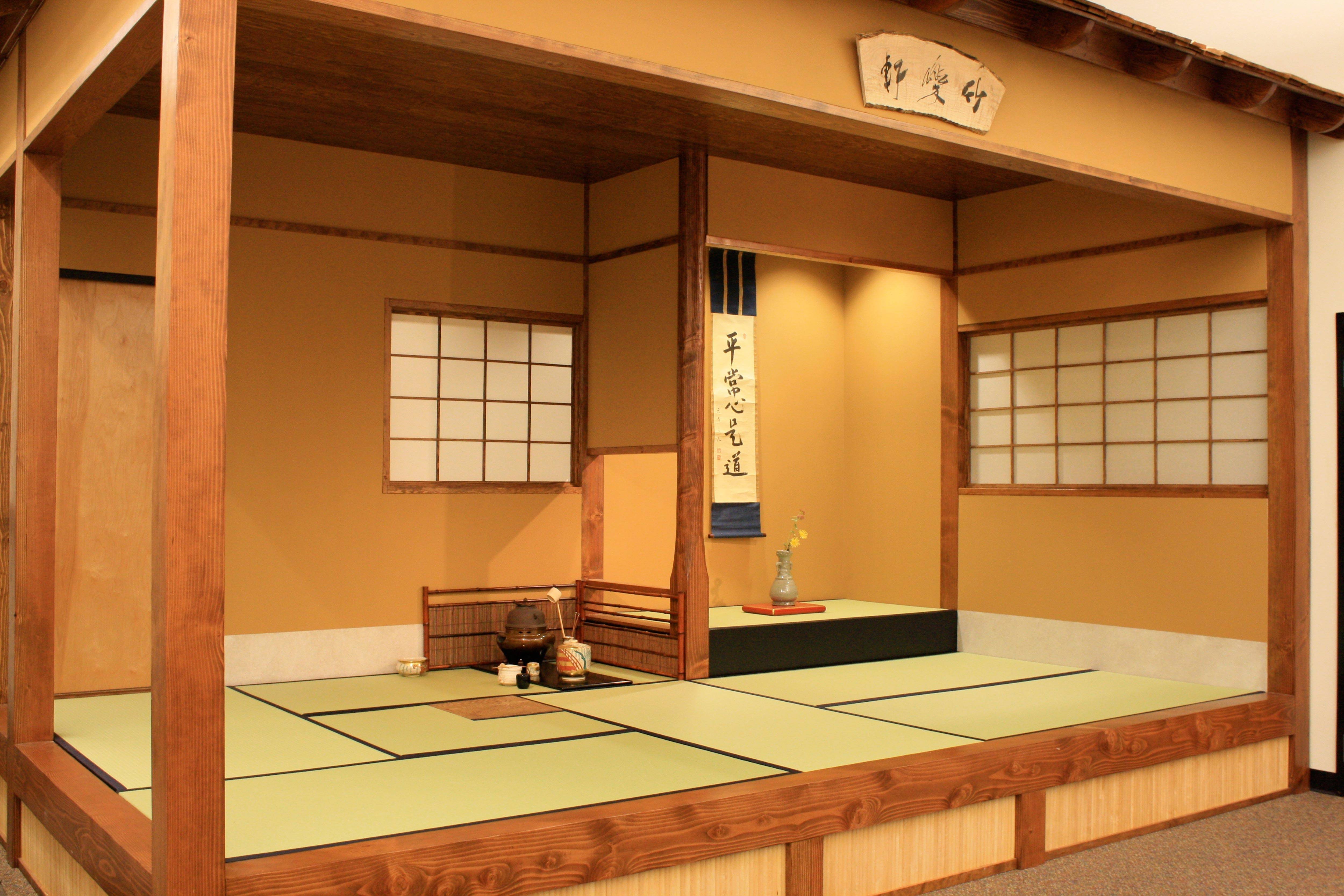 Японские дома купить. Чайный домик тясицу. Японская ниша токонома. Сёин-дзукури архитектура.