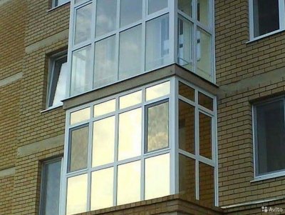 Тонировка на балконные окна