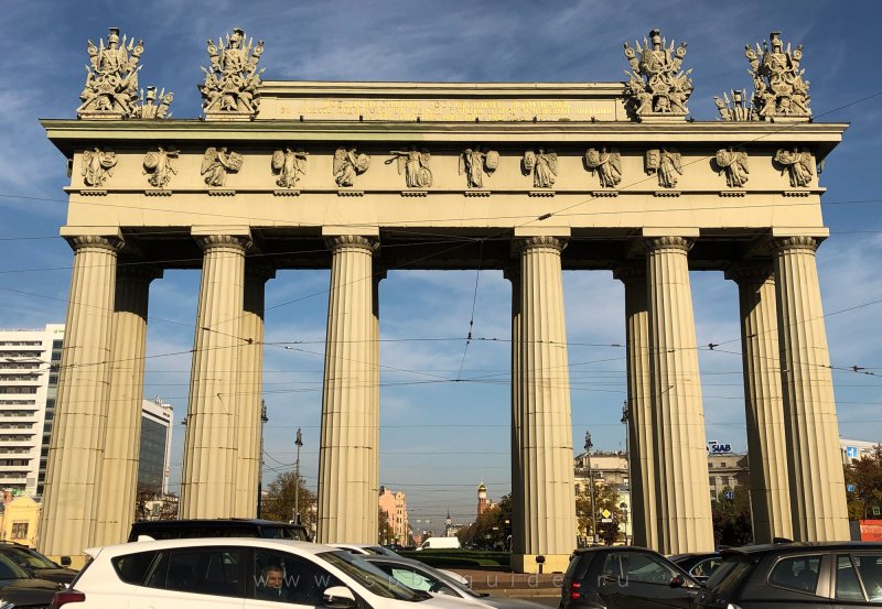 Стасов московские триумфальные ворота в санкт-петербурге