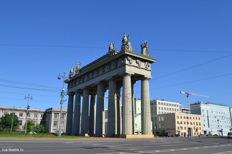 Московские триумфальные ворота в санкт петербурге