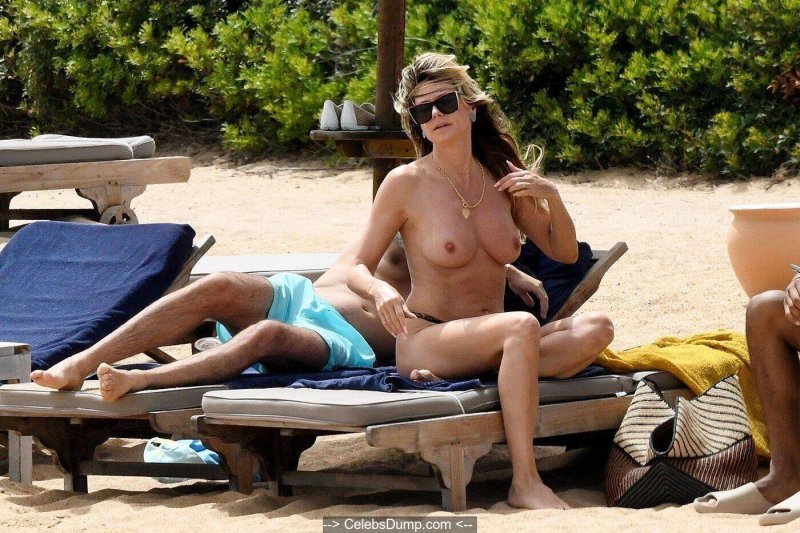 Heidi klum topless