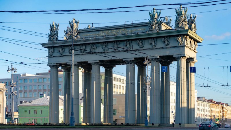 Триумфальные ворота в санкт-петербурге московский проспект