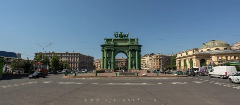 Нарвские ворота в санкт петербурге