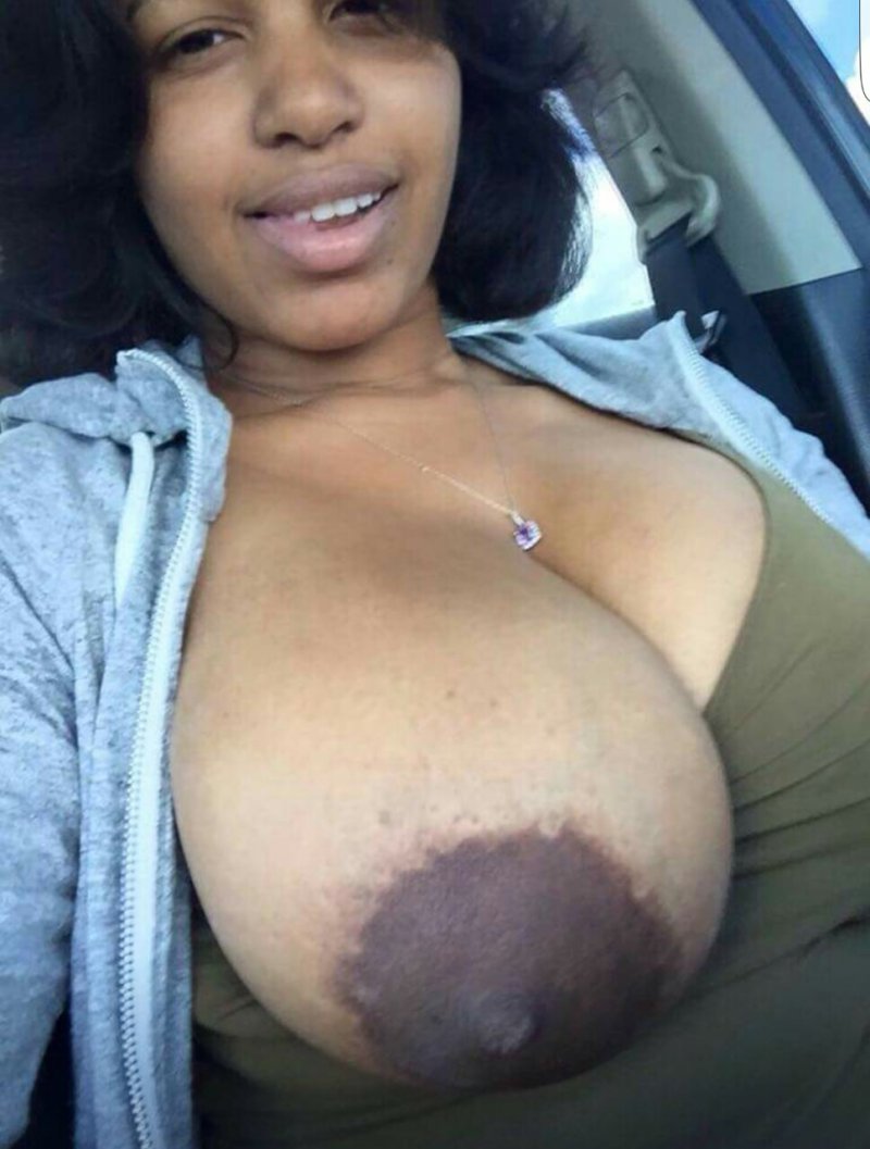 Big black nipples