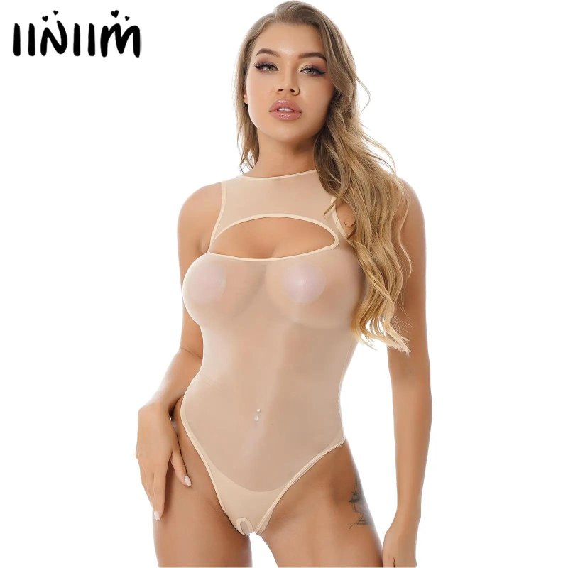 Прозрачный bodysuit