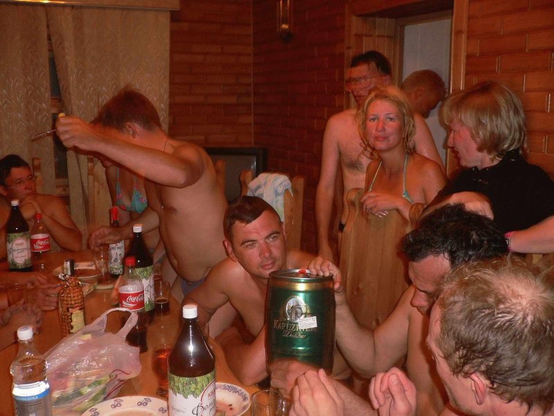 Корпоратив в сауне