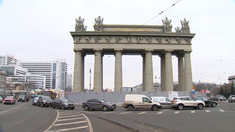 Московские триумфальные ворота в санкт петербурге