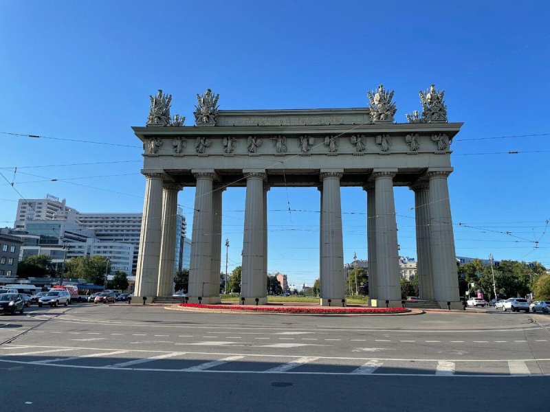 Московские триумфальные ворота в санкт петербурге