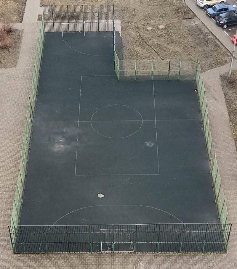 Basketball court