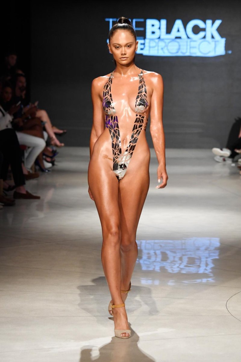 Miami swim week black tape project